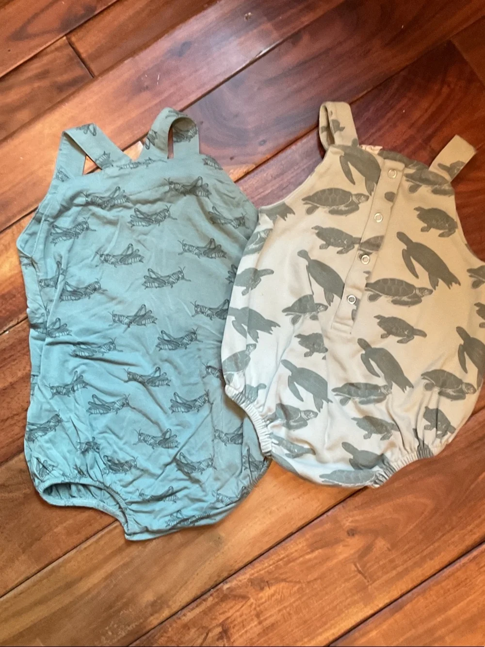 Two Kate Quinn Rompers